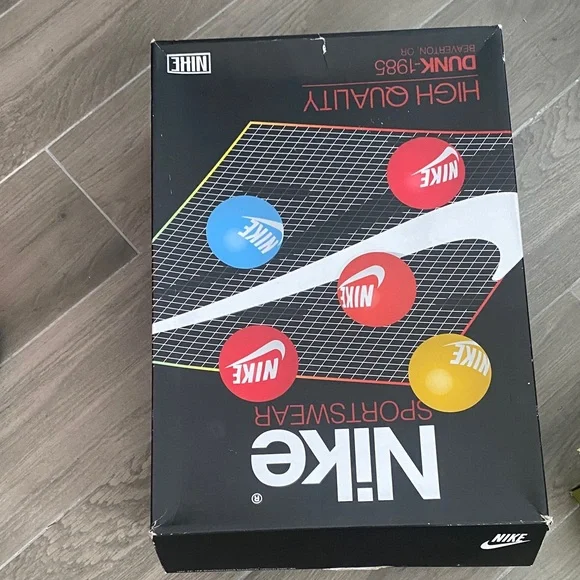 Nike Dunk High 1985 SP "Black Acid Wash" - Picture 9 of 11